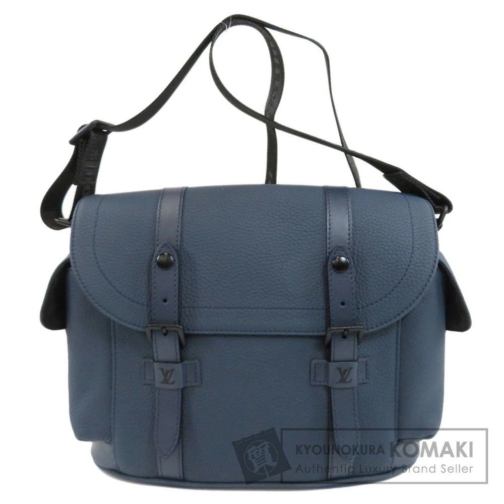 Louis Vuitton Christopher Messenger Shoulder Bag Taurillon Leather